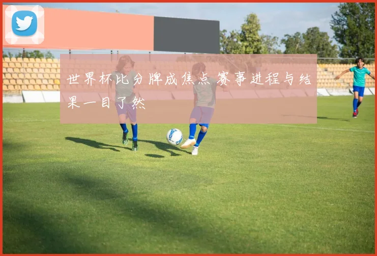 世界杯比分牌成焦点 赛事进程与结果一目了然