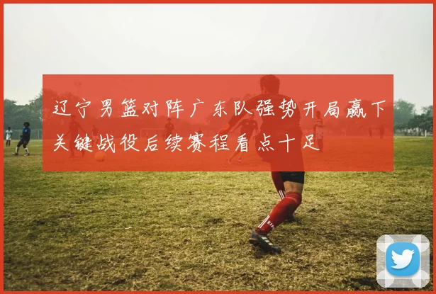 辽宁男篮对阵广东队强势开局赢下关键战役后续赛程看点十足